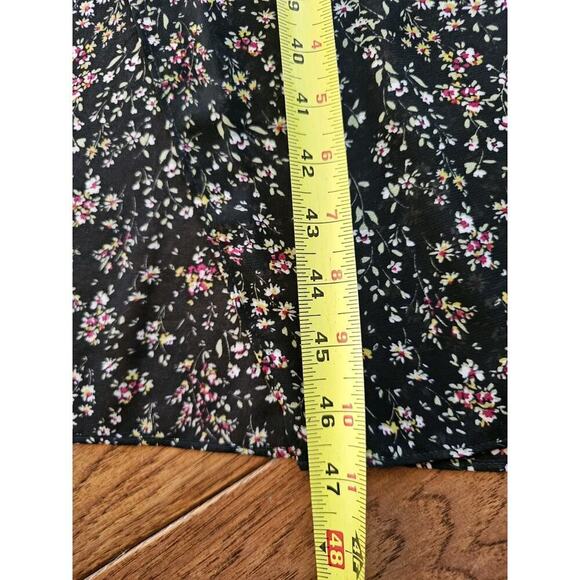 1.STATE Floral Long Sleeve Maxi Dress Womens Size S Boho Peasant Festival - Picture 5 of 10